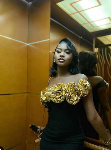 Gorgeous Black Off The Shoulder Flowers Long Evening Dress Mermaid Prom Dress Y8476