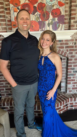 Glamuroso vestido de sirena de tul azul real para baile de graduación, vestido de noche azul real Y5316