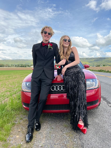 Elegant Black Long Prom Dress Black Evening Dress Y5433