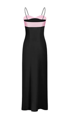 Spaghetti Straps Sweetheart Neck Sheath Evening Dress Long Prom Dress Y7466