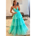 Vestido de fiesta con escote en V, tirantes finos y purpurina, vestido de noche 