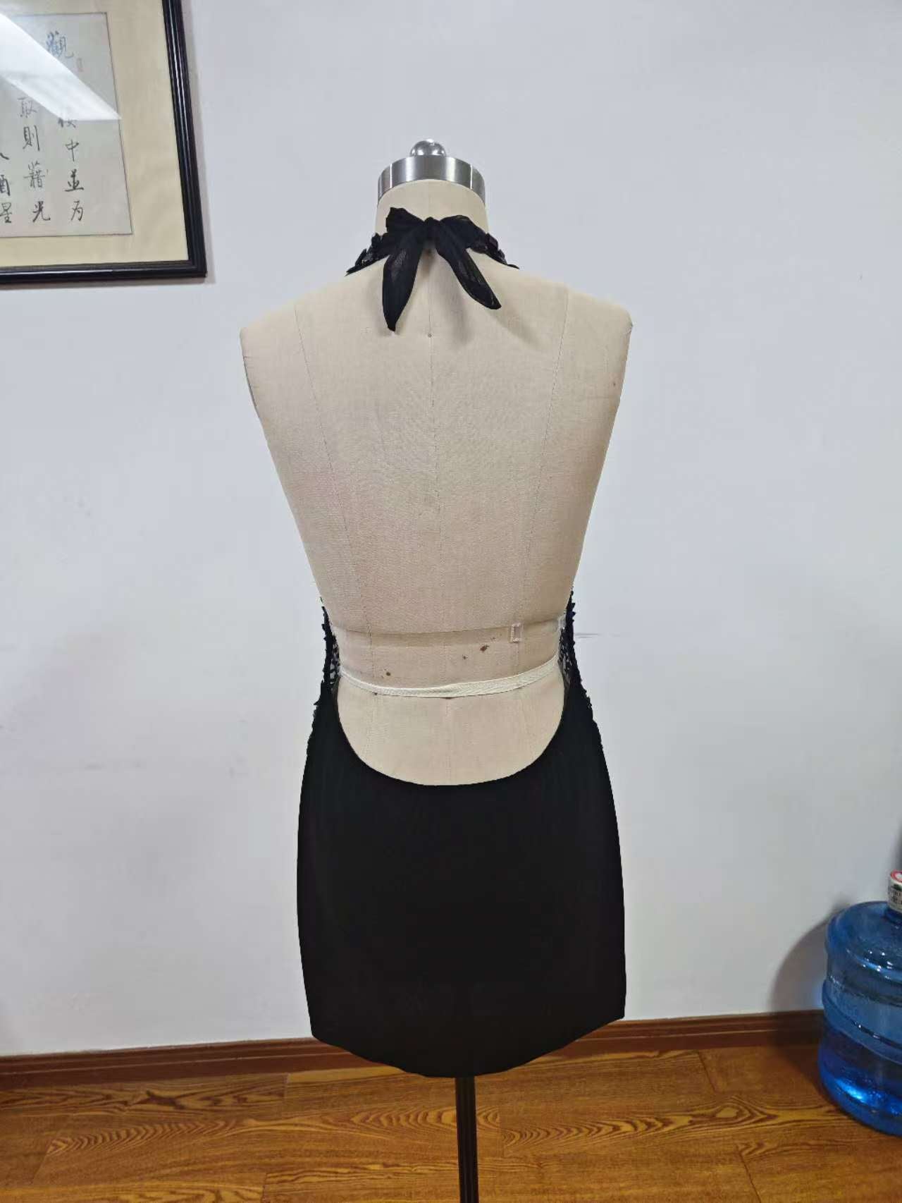 On Sales Only One Color and One Size Luxurious Black Homecoming Dress 22nd Birthday Outfit Dress Y4230