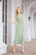 Robe de soirée deux pièces Sunnderly, coupe trapèze, pour la mère de la mariée, référence SY28072