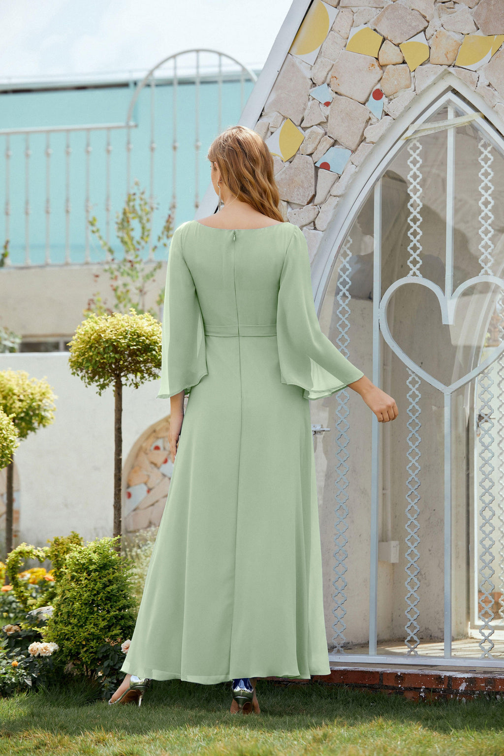 Vestidos de fiesta para la madre de la novia de Sunderly, vestido formal de graduación para invitada de boda SY28012