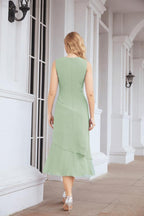 Robe de soirée deux pièces Sunnderly, coupe trapèze, pour la mère de la mariée, référence SY28072