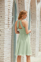 Vestidos de fiesta sin mangas, vestido formal de cóctel para graduación 28014 