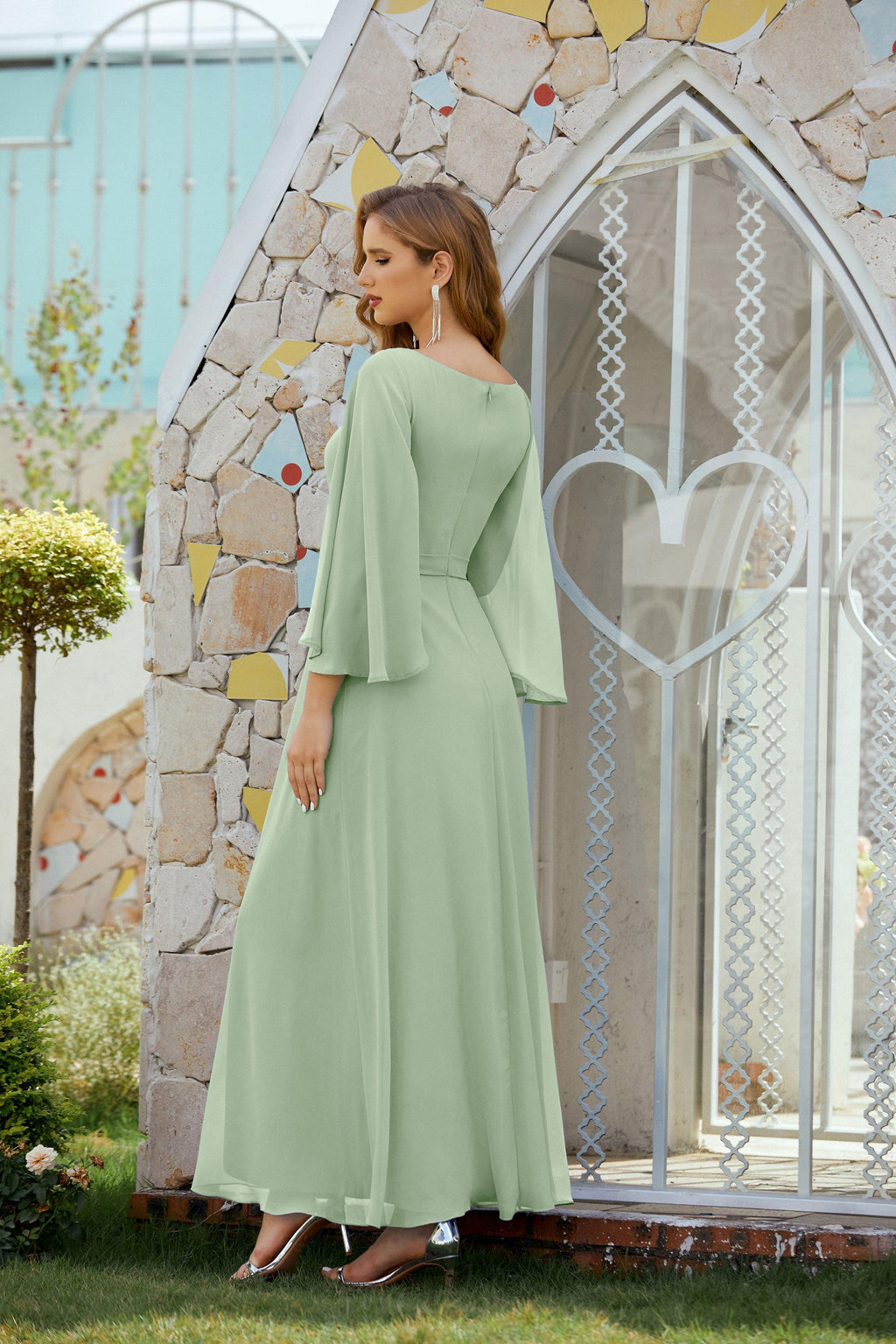 Vestidos de fiesta para la madre de la novia de Sunderly, vestido formal de graduación para invitada de boda SY28012