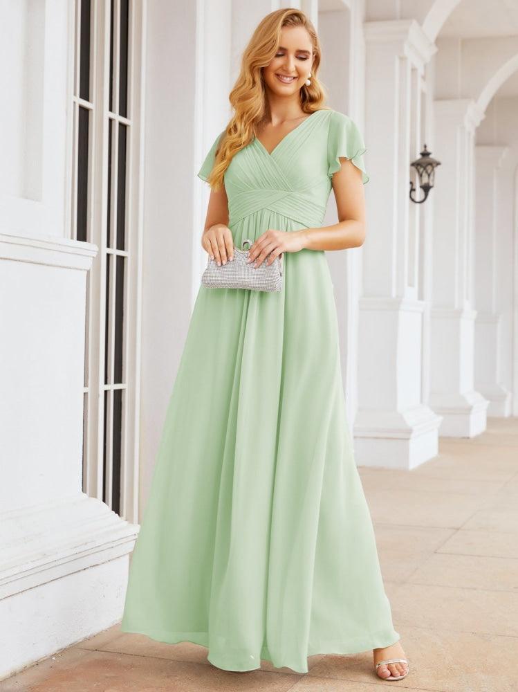 Vestidos de fiesta formales Baoleely para madre de la novia, con mangas cortas, vestido de dama de honor 28047 