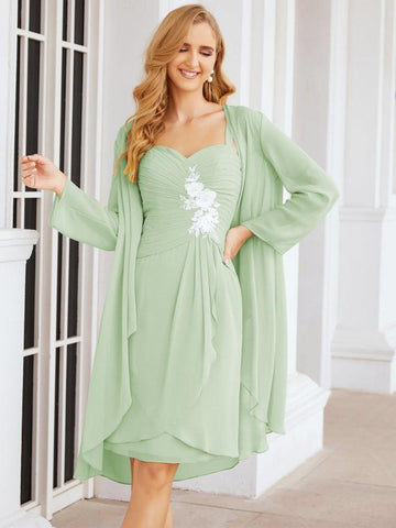 Vestidos de encaje para la madre de la novia y el novio de Sunderly, ideales para invitadas de boda (SY28066)