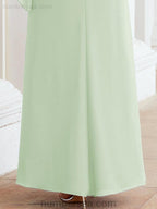 Vestido largo de fiesta formal Sunderly para la madre de la novia con capa de volantes SY28026