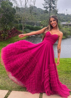 Vestidos largos de corte línea A para graduación, vestidos de noche, vestidos de fiesta, vestidos formales Y2797