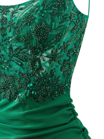 Robe fourreau bleu roi à fines bretelles en jersey pour bal de promo