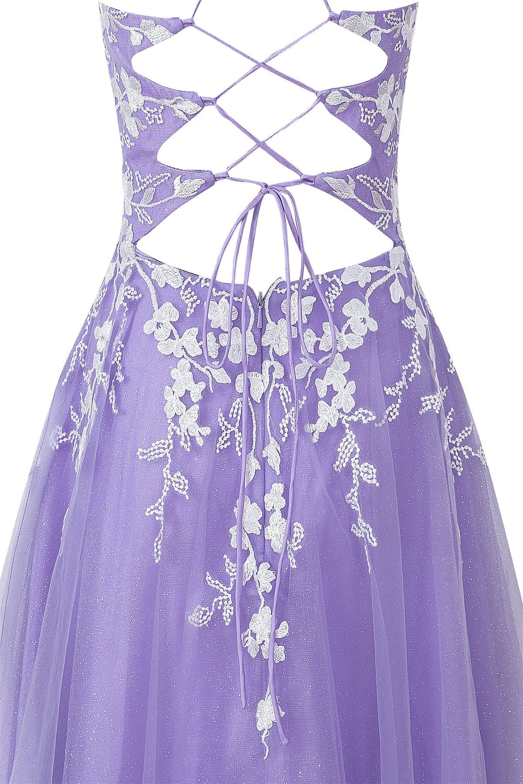 Vestido corto de fiesta de bienvenida de tul brillante con apliques, estilo línea A