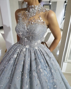 Robe de princesse glamour en forme de A, robe de bal pour Sweet 16 Y4001