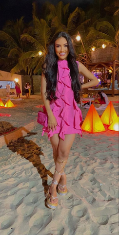 Ravissante robe de bal à volants Y5162