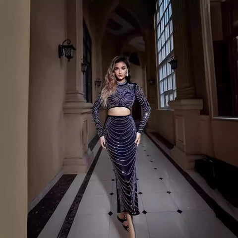 Robe de bal bustier chic de créateur 