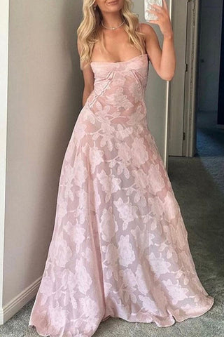 Vestidos de noche elegantes, formales y transparentes 