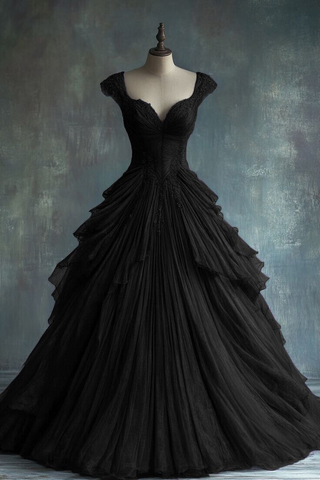 Robe de bal élégante en tulle et dentelle bleue, coupe trapèze, pour quinceañera Y7797