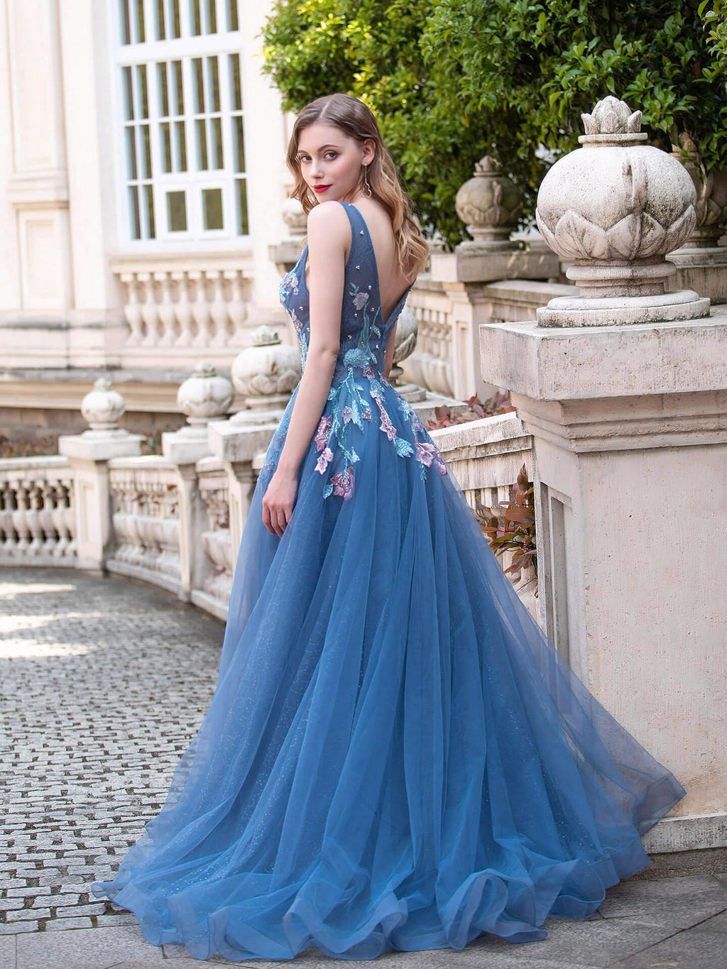Baoleely A-line Fashion Formal Evening Dresses Strap Sleeveless Floor Length