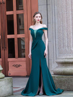 Baoleely Off Shoulder Mermaid / Column Elegant Fashion Formal Evening Dresses