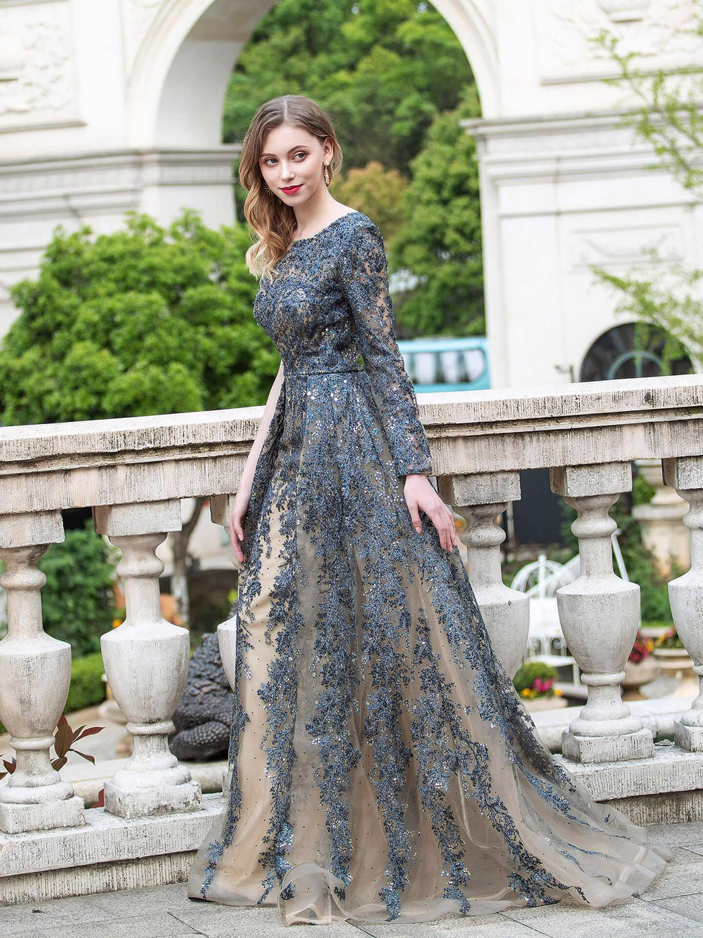 Baoleely A-line Fashion Formal Evening Dresses Asymmetrical One Shoulder Sleeveless Floor Length