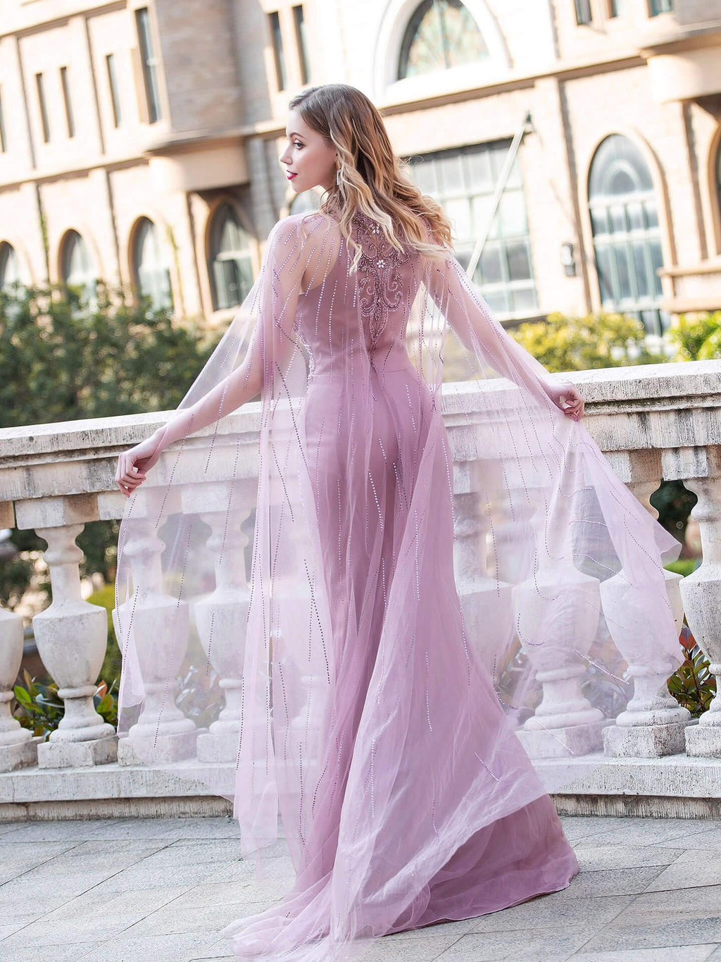 Baoleely Mermaid / Trumpet Luxurious Formal Evening Dresses Sleeveless Floor Length Prom Dresses