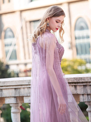 Vestidos de noche formales de lujo Baoleely, corte sirena/trompeta, sin mangas, largos hasta el suelo, para baile de graduación. 