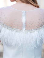 Vestidos de noche formales de corte recto/columna, sin mangas, largos hasta el suelo, para fiestas y graduación.