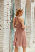 Vestidos de fiesta sin mangas, vestido formal de cóctel para graduación 28014 