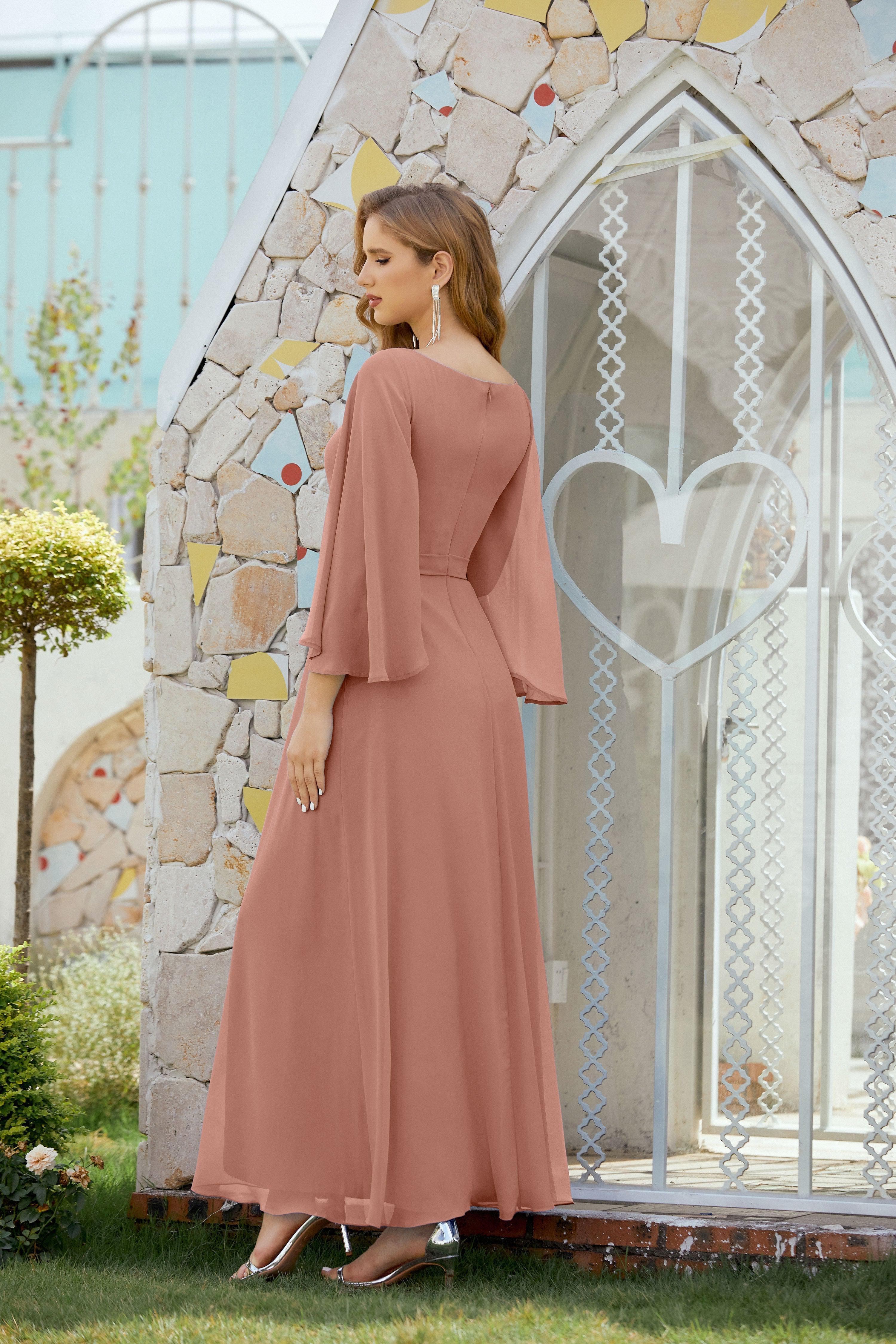 Vestidos de fiesta para la madre de la novia de Sunderly, vestido formal de graduación para invitada de boda SY28012
