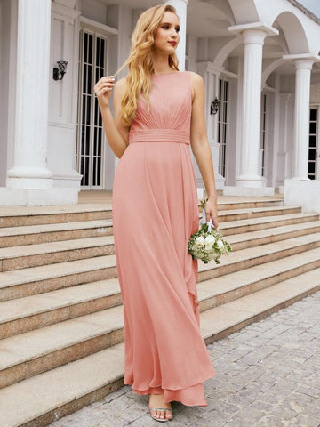 Vestidos de dama de honor Baoleely para boda, vestidos largos formales con volantes para baile de graduación 28039