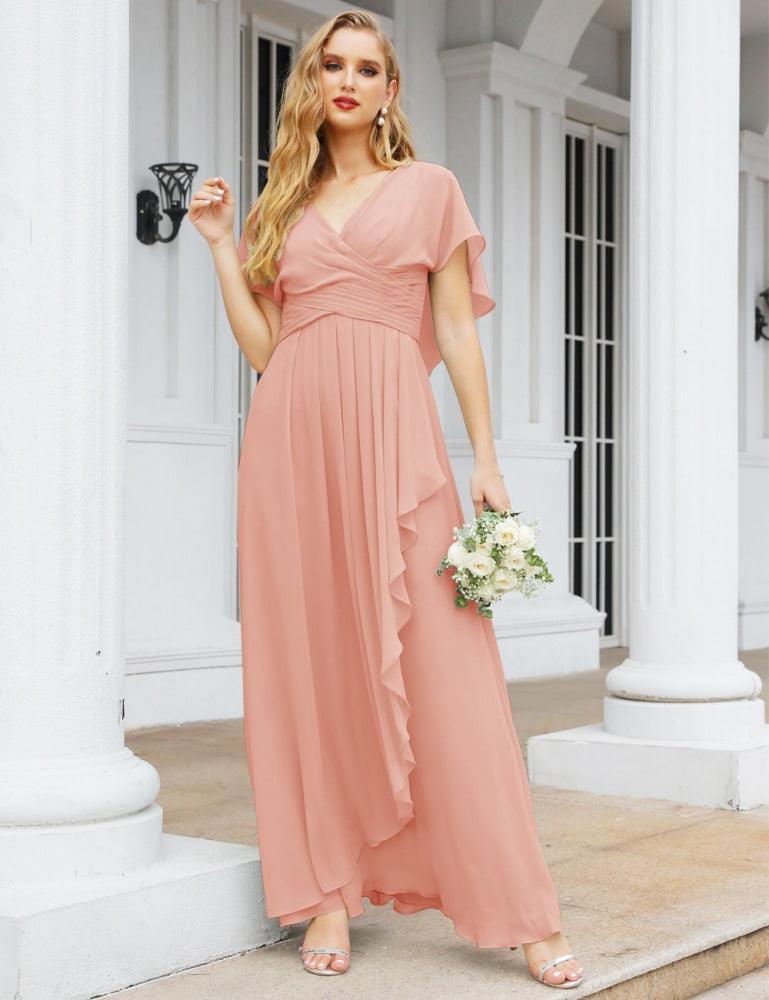 Baoleely Bridesmaid Dresses Backless Formal Prom Gowns for Evening Party Mother of The Bride Dress 28040