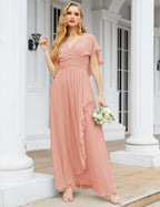 Baoleely Bridesmaid Dresses Backless Formal Prom Gowns for Evening Party Mother of The Bride Dress 28040