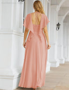 Baoleely Bridesmaid Dresses Backless Formal Prom Gowns for Evening Party Mother of The Bride Dress 28040