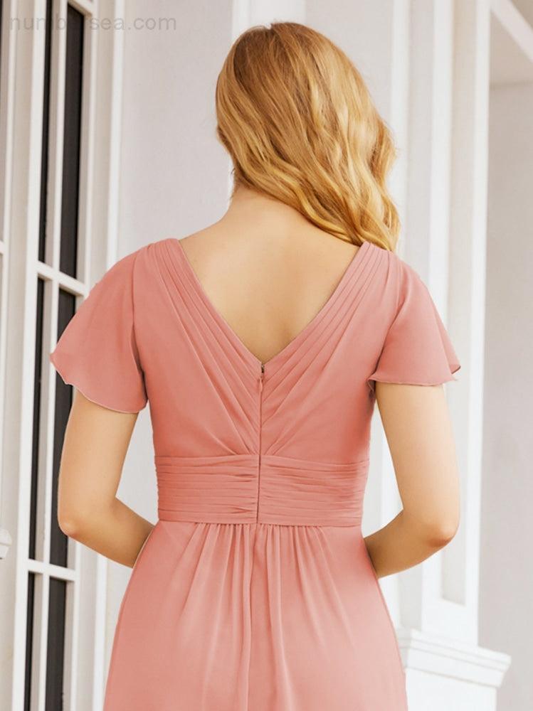Vestidos de fiesta formales Baoleely para madre de la novia, con mangas cortas, vestido de dama de honor 28047 