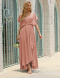 Cinnamon Pink Color Size 14 Mother of the Bride Dress SEA28020