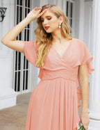 Baoleely Bridesmaid Dresses Backless Formal Prom Gowns for Evening Party Mother of The Bride Dress 28040