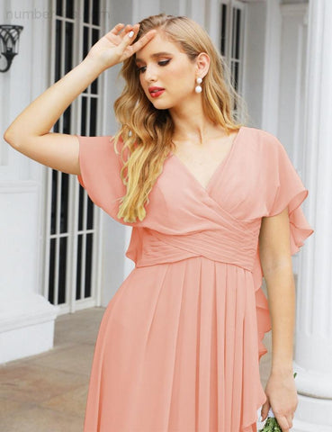 Vestidos de dama de honor Baoleely, vestidos de gala formales sin espalda para fiestas de noche, vestido para la madre de la novia 28040