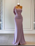 Robes de bal sirène, robes de bal asymétriques, robes de soirée arabes Y5622