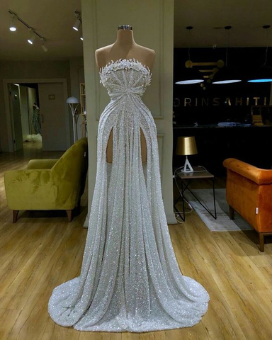 Mermaid Evening Dress Long Prom Gown Y7683