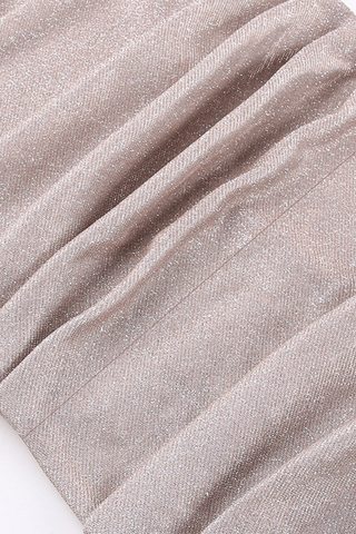 Robes de soirée sexy à paillettes dos nu, couleur unie 