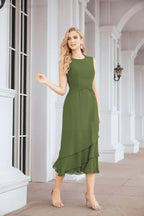 Robe de soirée deux pièces Sunnderly, coupe trapèze, pour la mère de la mariée, référence SY28072