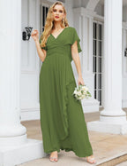 Baoleely Bridesmaid Dresses Backless Formal Prom Gowns for Evening Party Mother of The Bride Dress 28040
