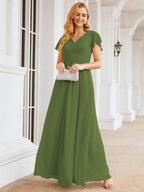 Vestidos de fiesta formales Baoleely para madre de la novia, con mangas cortas, vestido de dama de honor 28047 