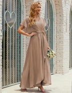 Vestidos de fiesta para la madre de la novia y vestidos formales para invitadas a la boda. 