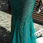 Evening Dress Women Cocktail Elegant Annual Meeting Long Fishtail Sexy Dress