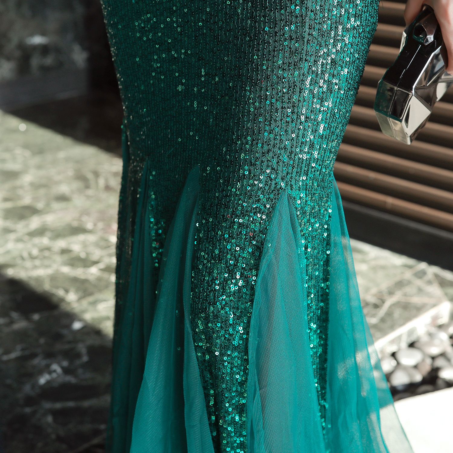 Evening Dress Women Cocktail Elegant Annual Meeting Long Fishtail Sexy Dress