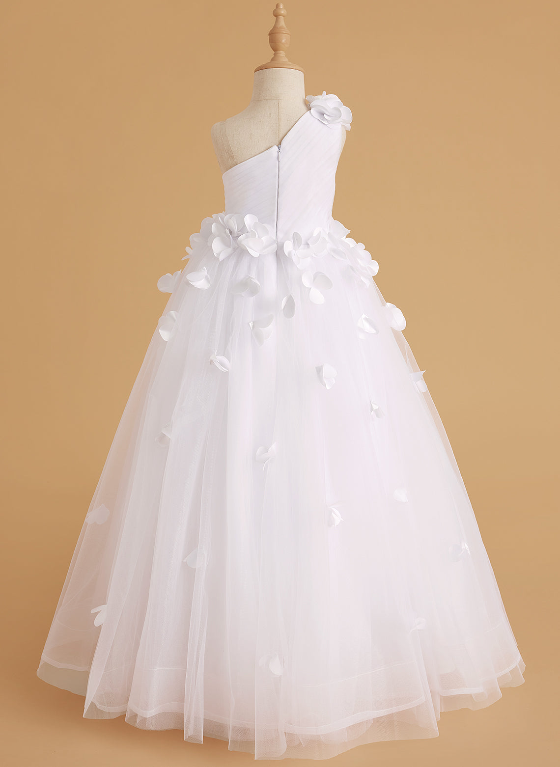 Vestido de princesa/vestido de tul hasta el suelo para niña de las flores 