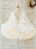 Vestido corto/mini de tul con lentejuelas estilo princesa/de baile 
