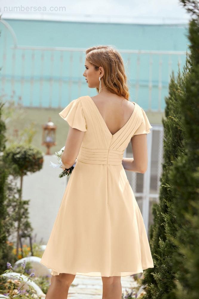 Robe de soirée mi-longue, robe de cocktail formelle, robe de bal, 28013 